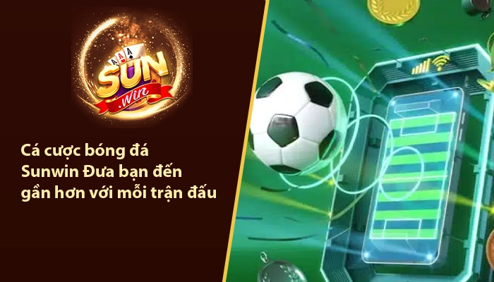 Cá cược bóng đá - Sunwin Đưa bạn đến gần hơn với mỗi trận đấu 8 Cá cược bóng đá Sunwin